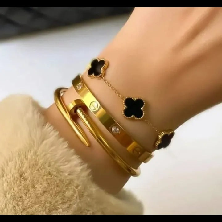 Stainless Steel 3 Piece Bracelet