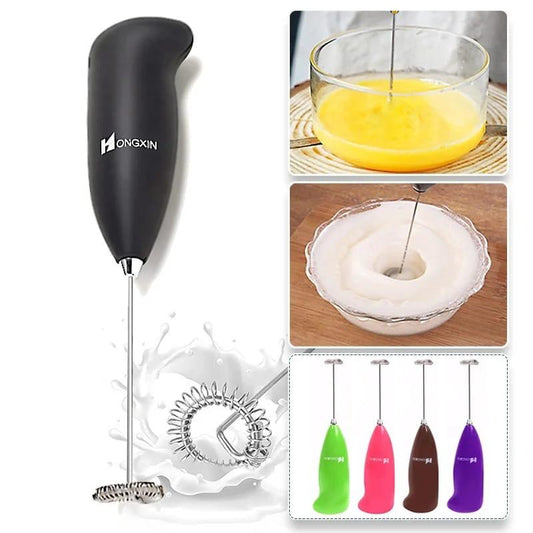 2-in-1 Electric Milk Frother & Egg Beater