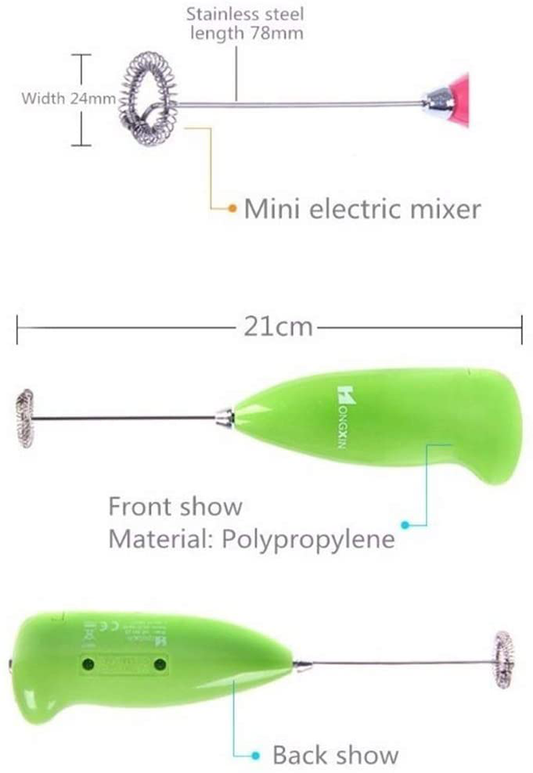 2-in-1 Electric Milk Frother & Egg Beater