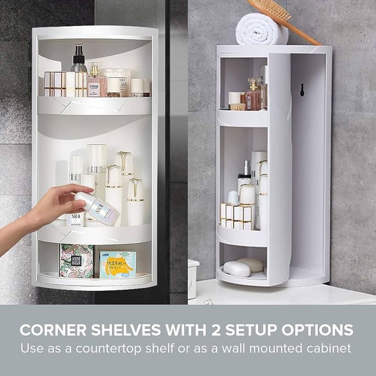 360° Rotating Corner Storage Organizer