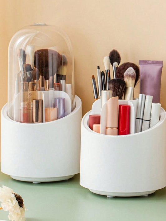 Rotating Makeup Brush Organizer