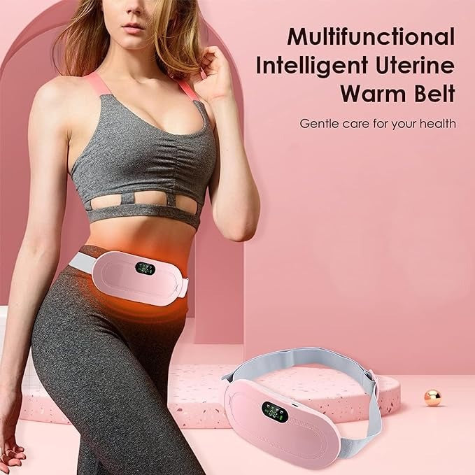 Cramp Relief Belt -Portable Menstrual Heating Pad,