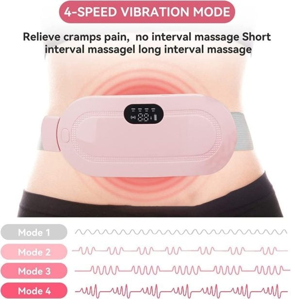 Cramp Relief Belt -Portable Menstrual Heating Pad,