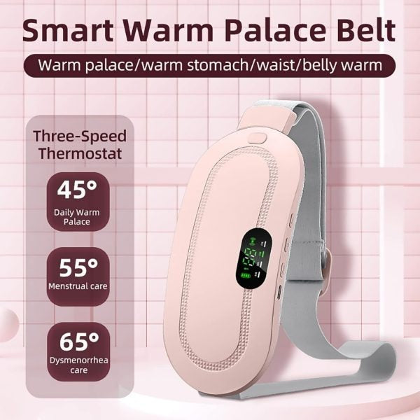 Cramp Relief Belt -Portable Menstrual Heating Pad,