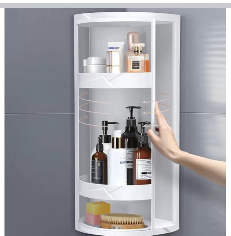 360° Rotating Corner Storage Organizer