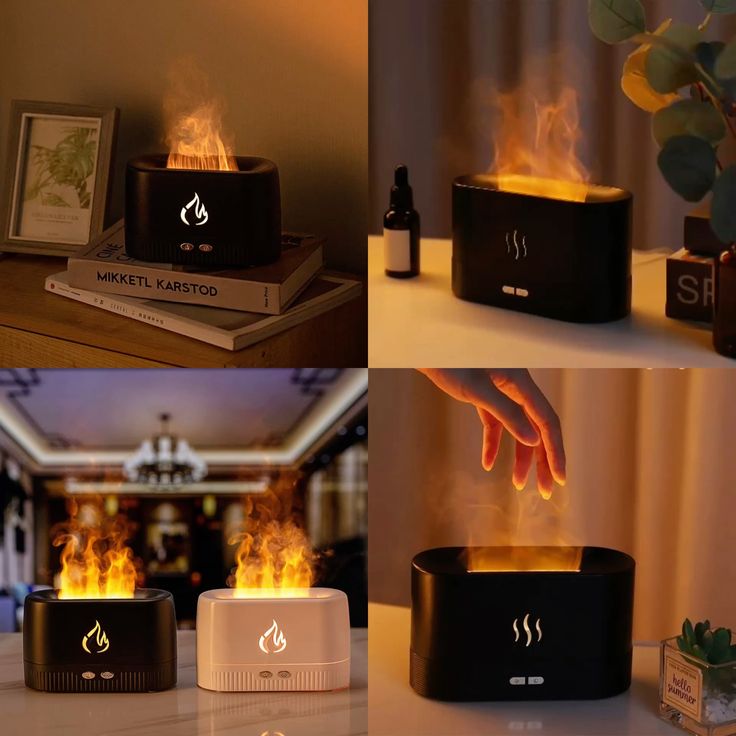 Flame Air Humidifier Diffuser