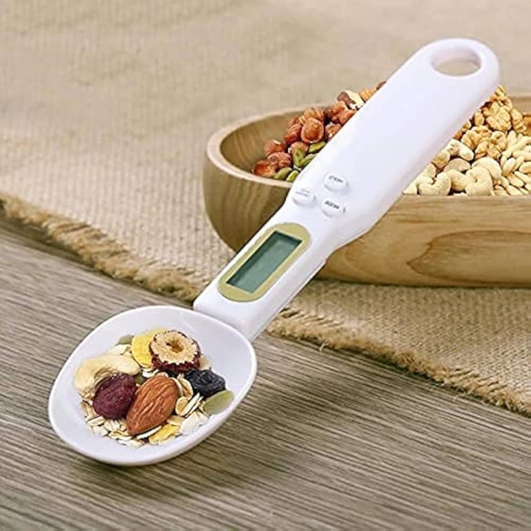 Multi-Function Digital Spoon Scale – 0.1g Precision Kitchen Weighing Scale