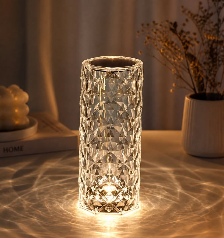 Crystal Diamond Lamp