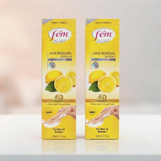 Fein Hair Removal Spray - Personal Care Product Designed For Hair Removal And Skin Maintenance Routine - 150ML (Lemon)