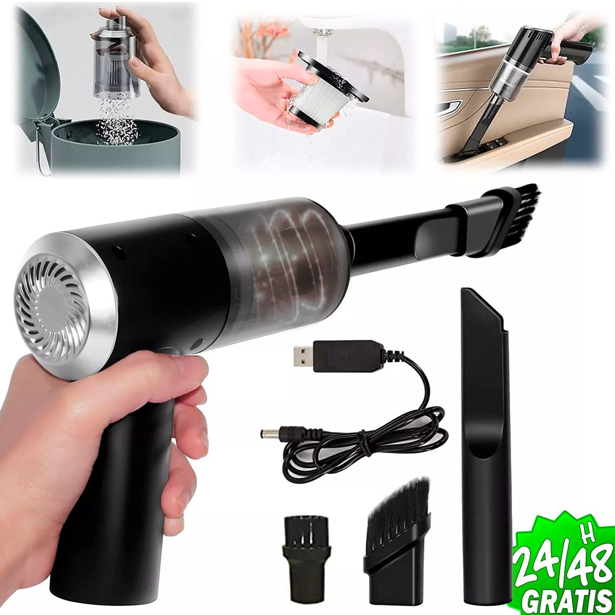 Rechargeable Portable Mini Vacuum Cleaner