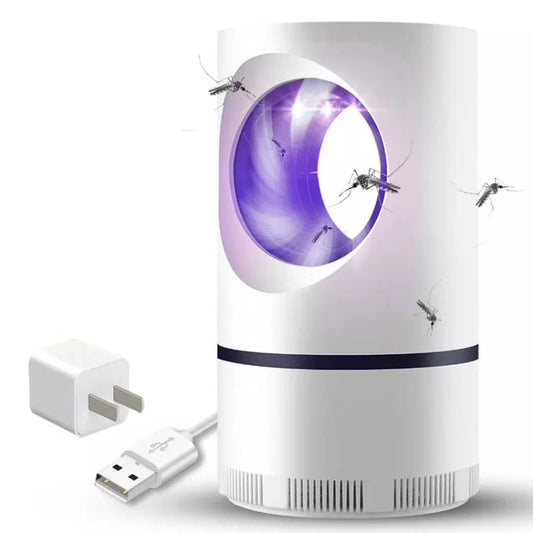 Mosquito Killer Lamp Electric Shocker Round with Charger – Powerful 360° UV Light
