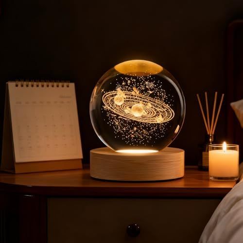 Crystal Moon Lamp