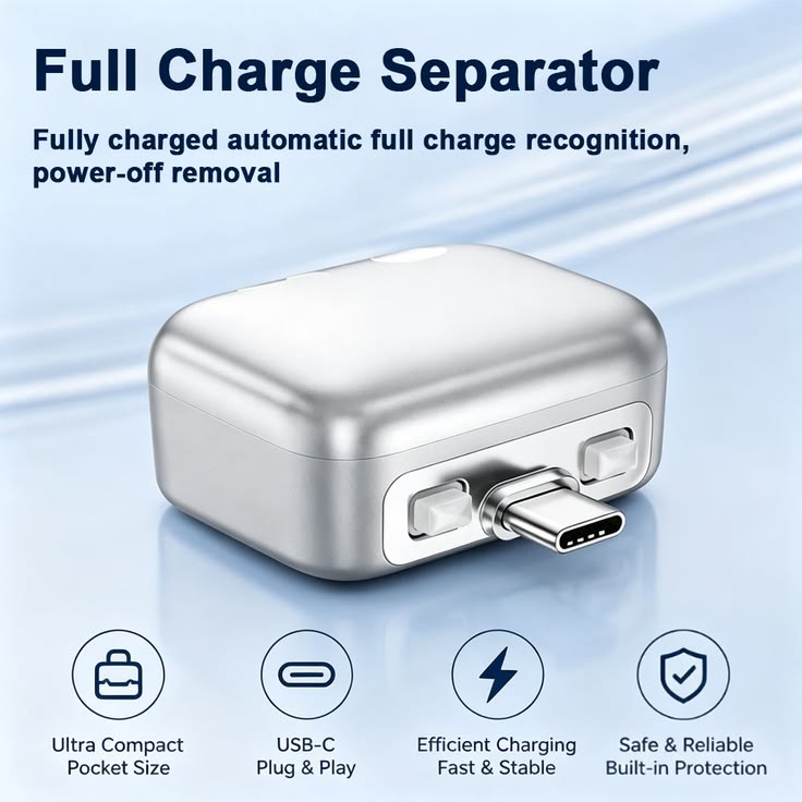 140W Smart Auto Stop Charging Adapter For all mobiles