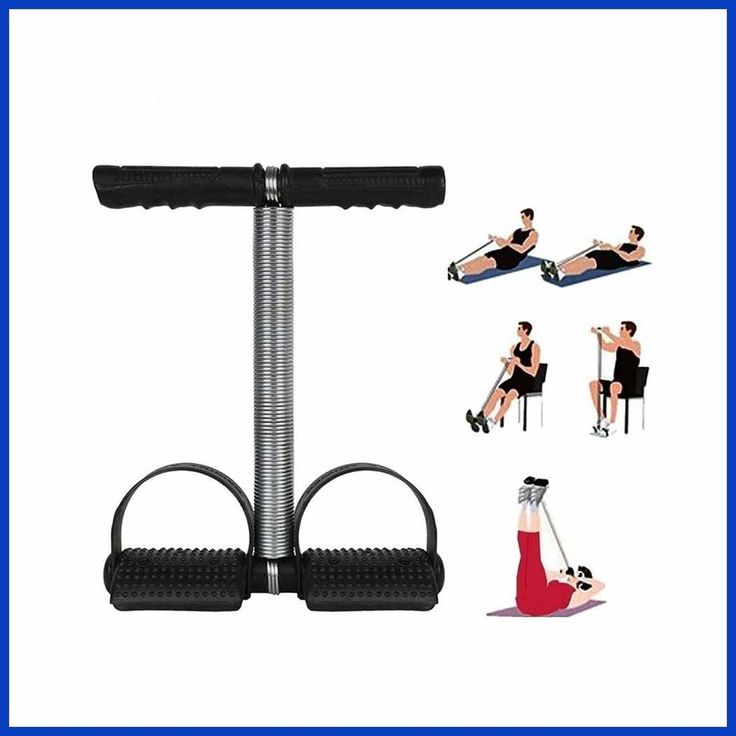 Tummy Trimmer Double Spring High Quality Resistance Trainer for Home Gym