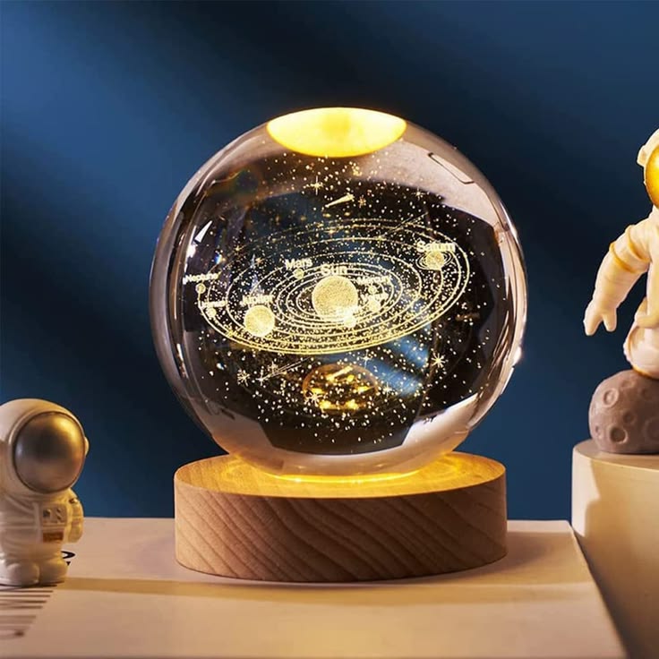 Crystal Moon Lamp